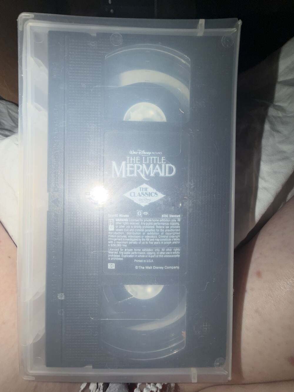 Walt Disney's The Little Mermaid The Classics Edition VHS Tape